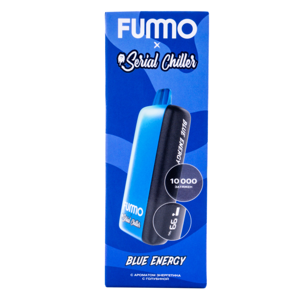 Электронка Fummo Indic Serial Chiller Энергетик С Голубикой (10 000 Затяжек) в Екатеринбурге