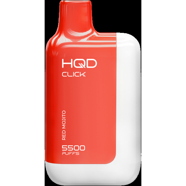 POD-система Hqd Click Устройство + Картридж Красный Мохито (5500 Затяжек) в Екатеринбурге