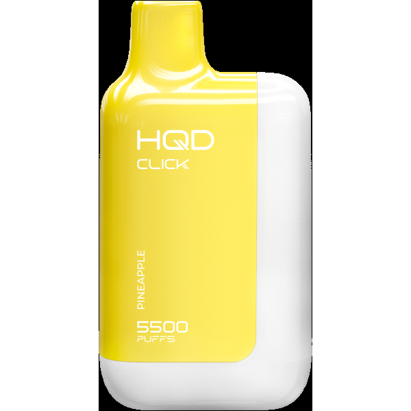 POD-система Hqd Click Устройство + Картридж Ананас (5500 Затяжек) в Екатеринбурге