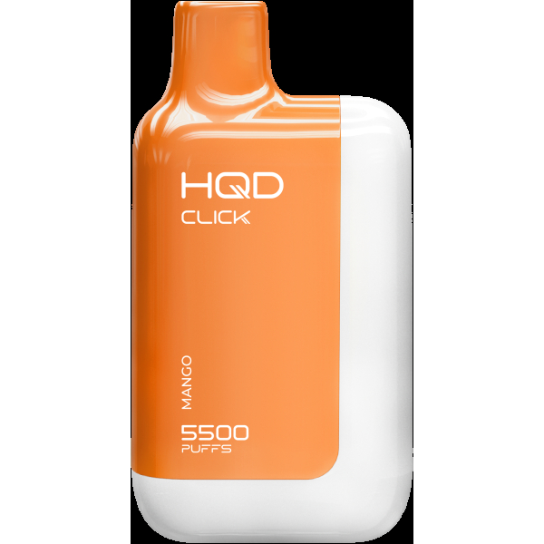 POD-система Hqd Click Устройство + Картридж Манго (5500 Затяжек) в Екатеринбурге