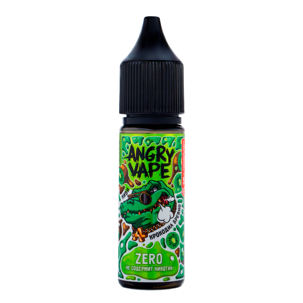 Жидкость Angry Vape Zero Крокодил Бревно 30 Мл в Екатеринбурге