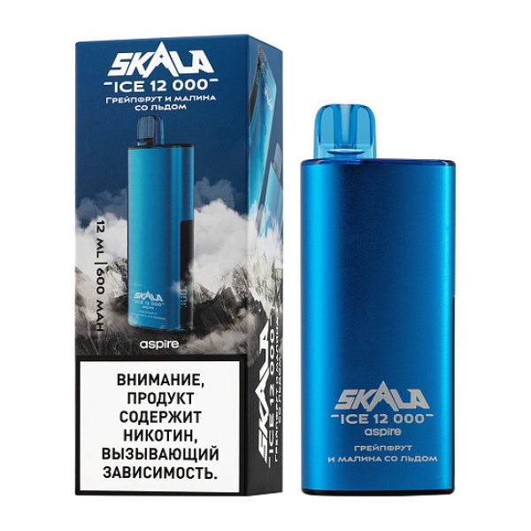 Электронка Skala Ice 12000 Грейпфрут И Малина Со Льдом в Екатеринбурге
