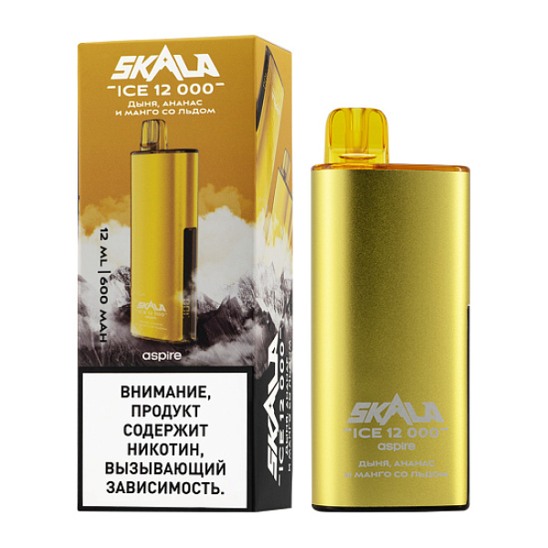 Электронка Skala Ice 12000 Дыня,Ананас И Манго Со Льдом в Екатеринбурге