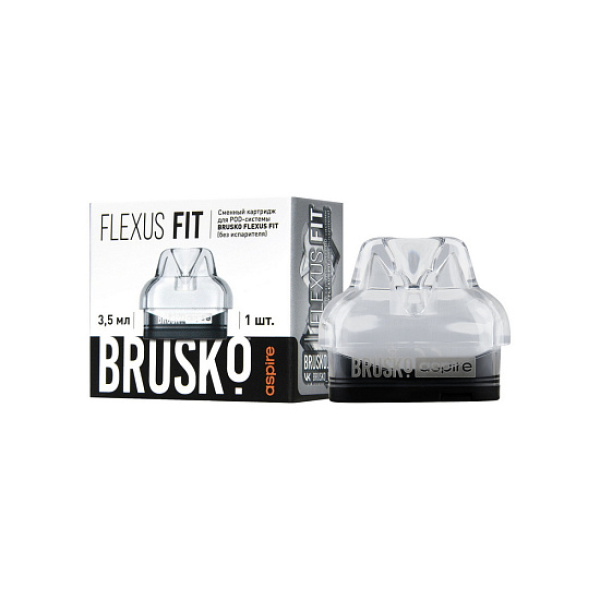 Сменный Картридж Brusko Flexus Fit (Белый) 3,5 Мл, Упак. 1 Шт в Екатеринбурге