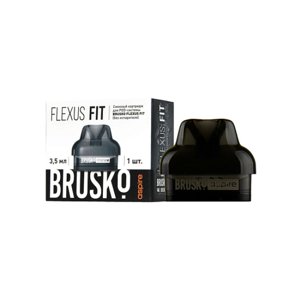 Сменный Картридж Brusko Flexus Fit (Черный) 3,5 Мл, Упак. 1 Шт в Екатеринбурге
