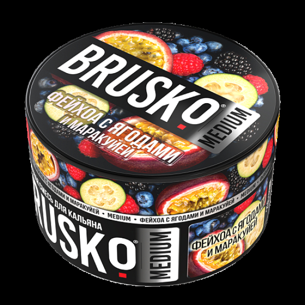 Смесь Brusko Фейхоа С Ягодами И Маракуйей (Medium)  250 гр в Екатеринбурге