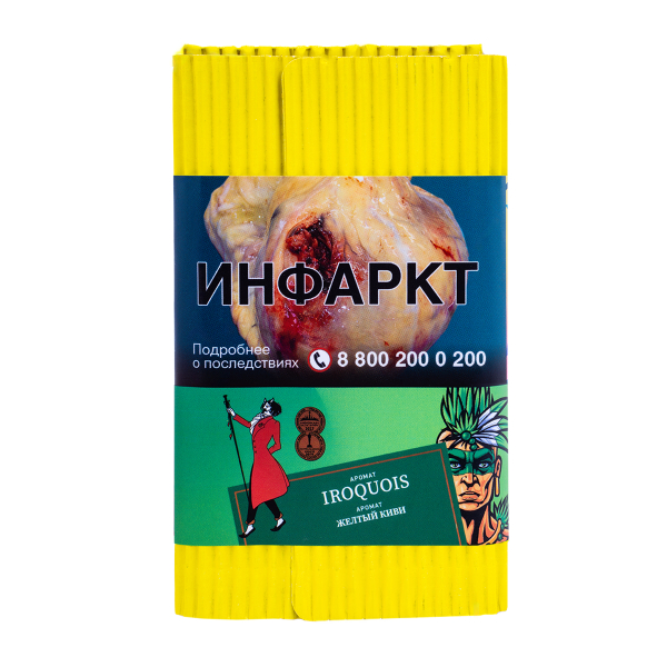 Табак Satyr Iroquois (Желтый Киви)  100 грамм в Екатеринбурге