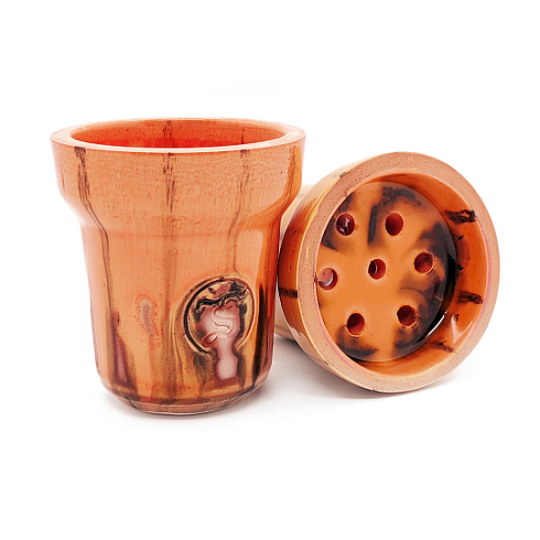 Чаша St Bowls Phunnel Glaze Оранжевая С Полосками в Екатеринбурге