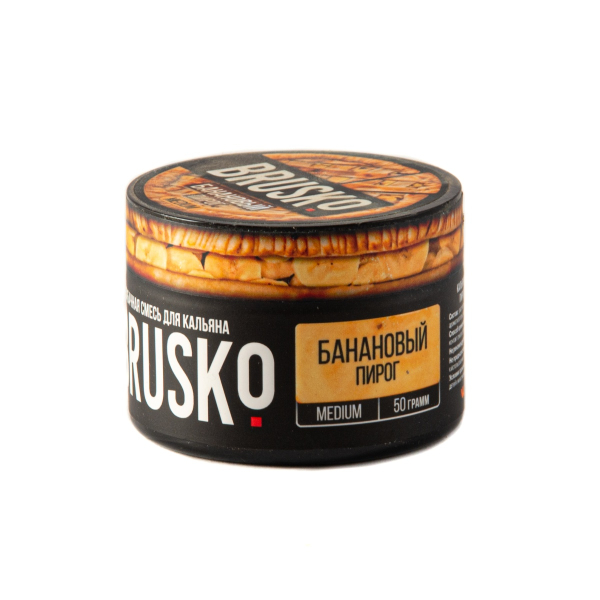 Смесь Brusko Strong Банановый Пирог  50 гр в Екатеринбурге
