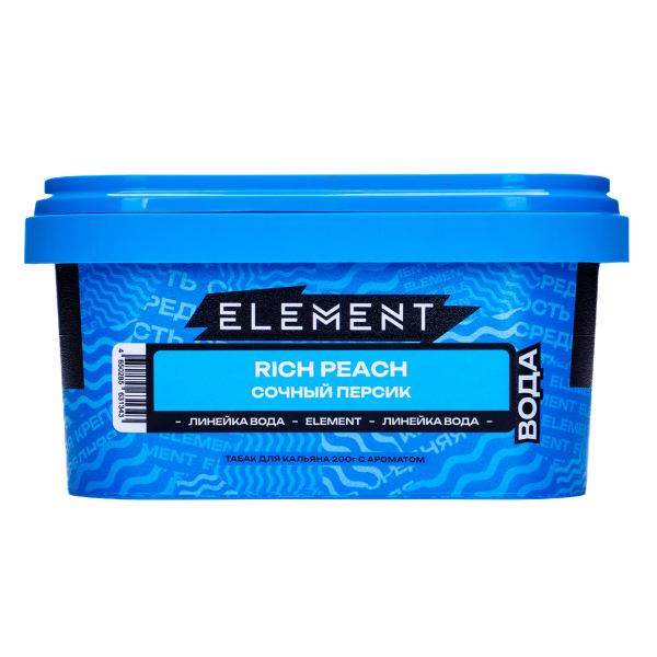 Табак Element Вода Rich Peach 200 грамм в Екатеринбурге
