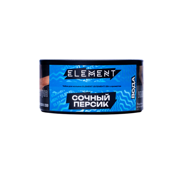 Табак Element Вода Rich Peach 25 грамм в Екатеринбурге