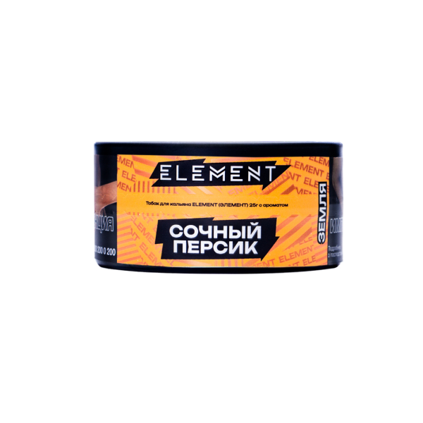 Табак Element Земля Rich Peach 25 грамм в Екатеринбурге