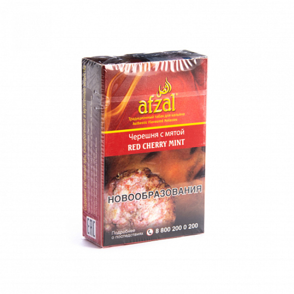 Табак Afzal Red Cherry Mint 40 грамм  в Екатеринбурге