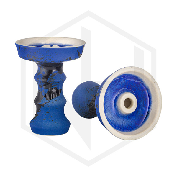 Чаша Nejn Lotus Matt Blue Голубая для кальяна в Екатеринбурге