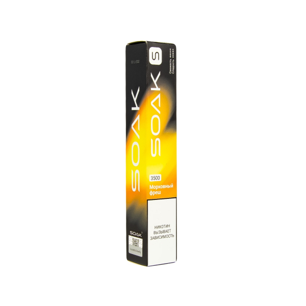 ЭСДН SOAK S Carrot Juice 3500 тяг в Екатеринбурге