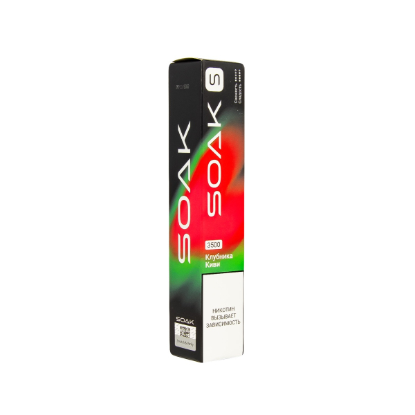 ЭСДН SOAK S Strawberry Kiwi 3500 тяг в Екатеринбурге