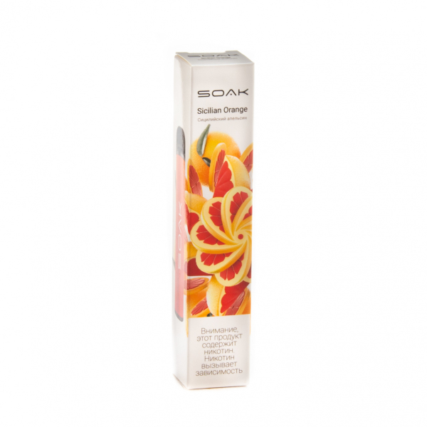 ЭСДН SOAK X Sicilian Orange 2200 тяг в Екатеринбурге