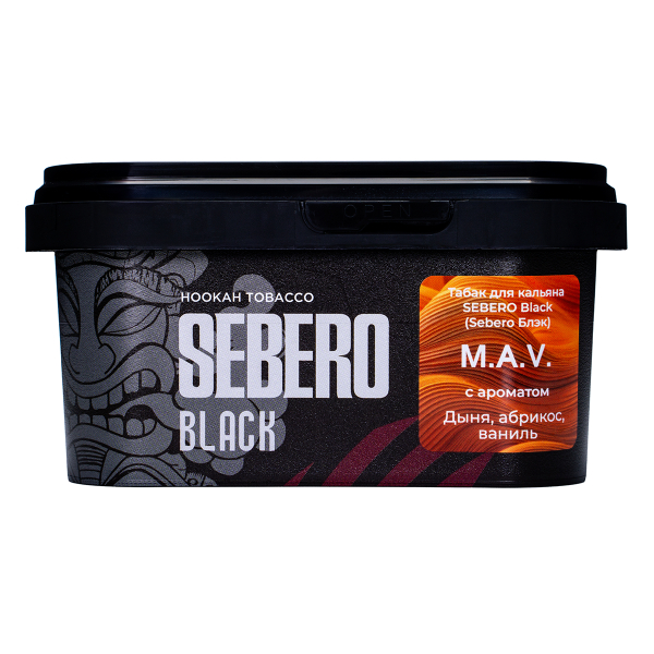 Табак Sebero Black M.a.v. 200 грамм в Екатеринбурге