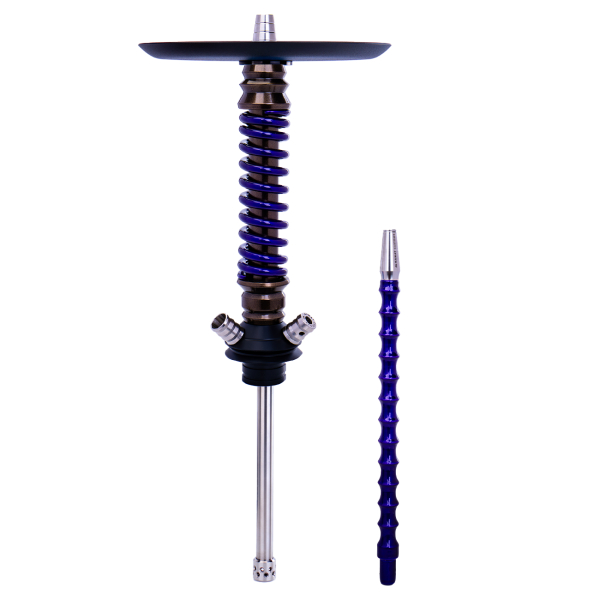 Кальян Mamay Customs Coilovers Mini Бронза Фиолетовый Лак в Екатеринбурге
