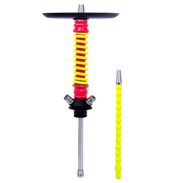 Кальян Mamay Customs Coilovers Mini Розово Жёлтый Флюр в Екатеринбурге