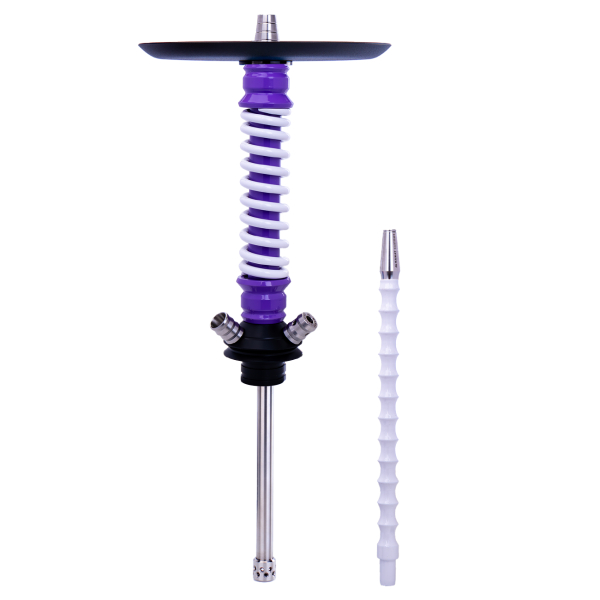 Кальян Mamay Customs Coilovers Mini Сиренево Белый в Екатеринбурге