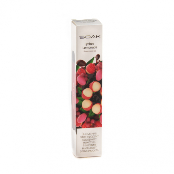 Электронная сигарета Soak X Lychee Lemonade 2200 в Екатеринбурге