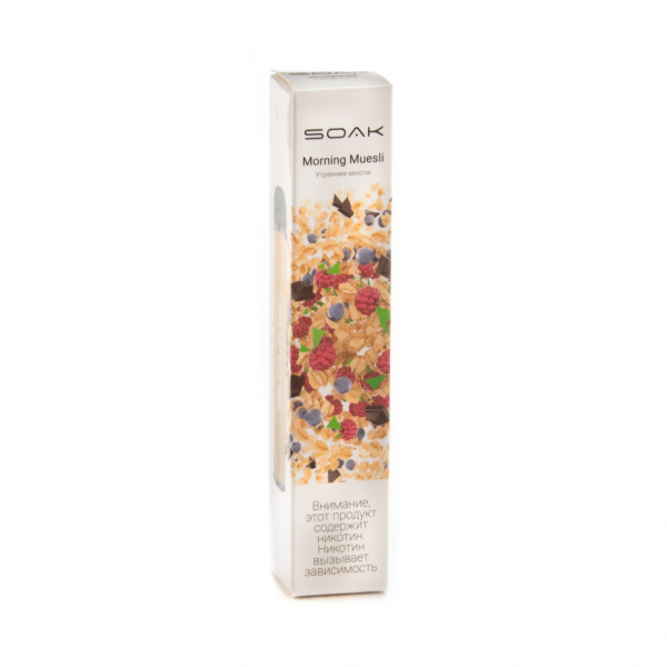 Электронная сигарета Soak X Morning Muesli 2200 в Екатеринбурге