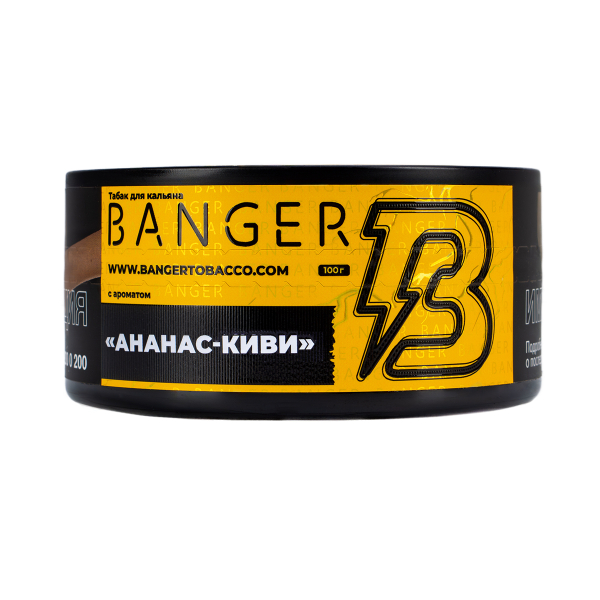 Табак Banger Pineapple Kiwi 100 грамм в Екатеринбурге