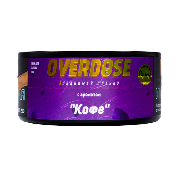 Табак Overdose Coffee 100 грамм в Екатеринбурге