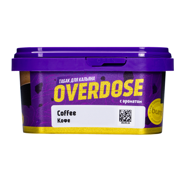 Табак Overdose Coffee 200 грамм в Екатеринбурге