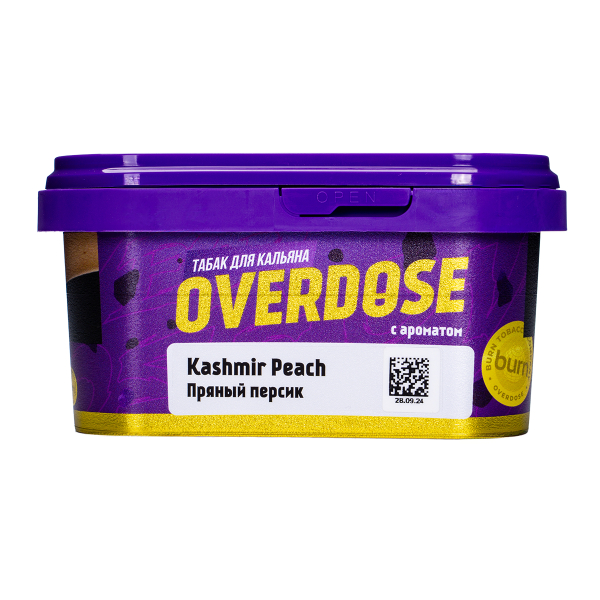 Табак Overdose Kashmir Peach 200 грамм в Екатеринбурге