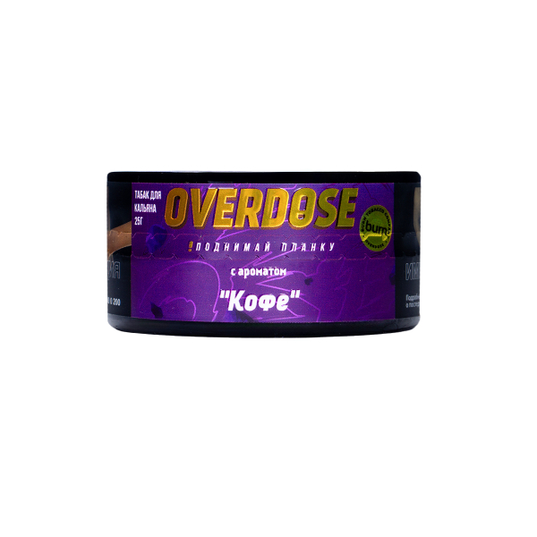 Табак Overdose Coffee 25 грамм в Екатеринбурге