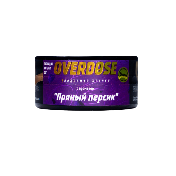 Табак Overdose Kashmir Peach 25 грамм в Екатеринбурге