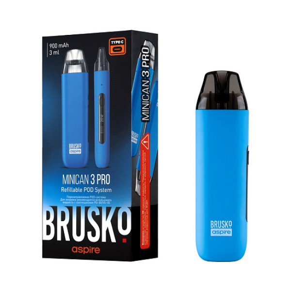 POD-система Brusko Minican 3 Pro синий в Екатеринбурге