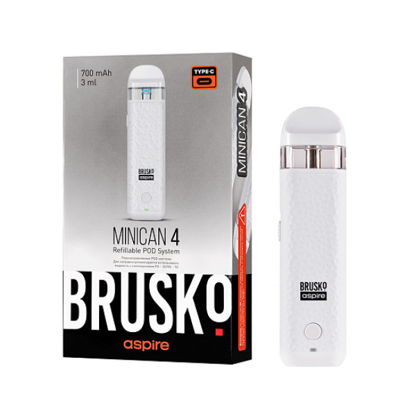POD-система Brusko Minican 4 Белый в Екатеринбурге