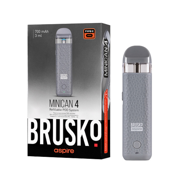 POD-система Brusko Minican 4 Серый в Екатеринбурге
