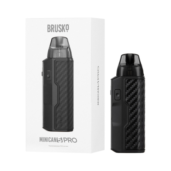 POD-система Brusko Minican 5 Pro Black Carbon Красный, черный в Екатеринбурге