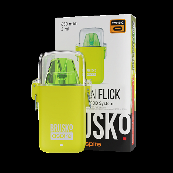 POD-система Brusko Minican Flick Жёлтый в Екатеринбурге