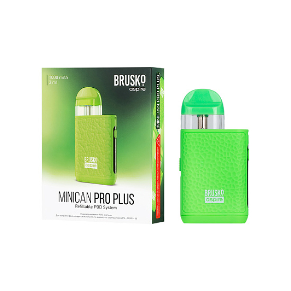 POD-система Brusko Minican Pro Plus Зеленый в Екатеринбурге