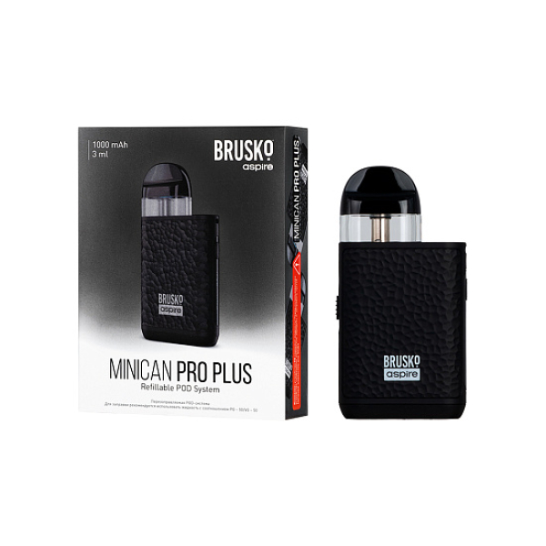 POD-система Brusko Minican Pro Plus черный в Екатеринбурге