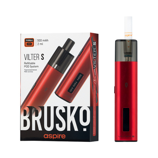 POD-система Brusko Vilter S Красный в Екатеринбурге