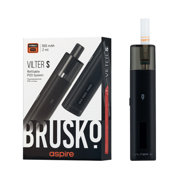 POD-система Brusko Vilter S Черный в Екатеринбурге