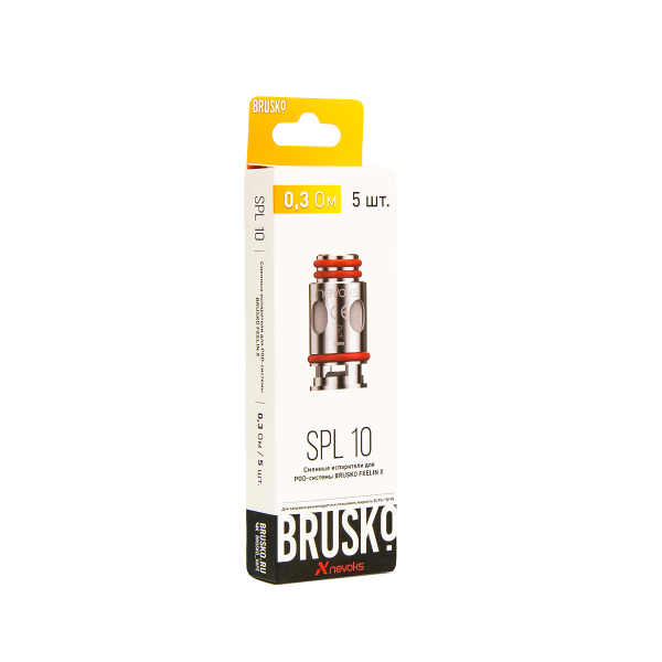 Испаритель Brusko Feelin Spl10 0.3 Ом 5 шт в Екатеринбурге