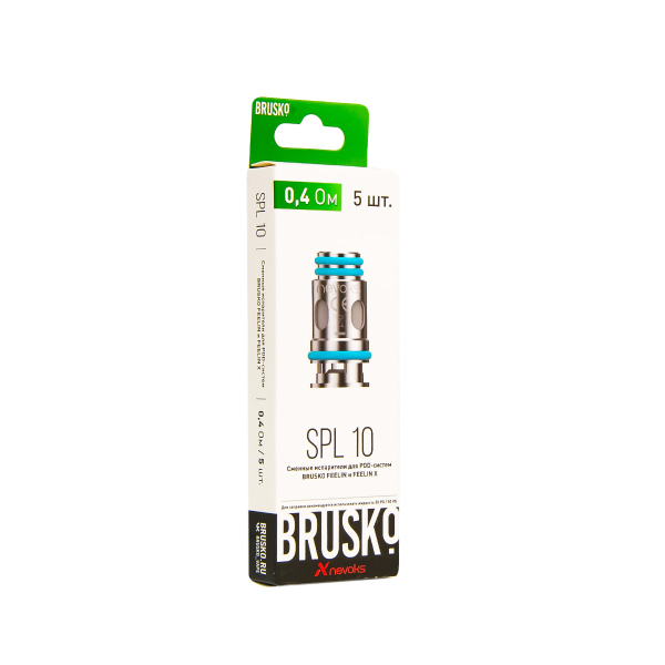Испаритель Brusko Feelin Spl10 0.4 Ом 5 шт в Екатеринбурге