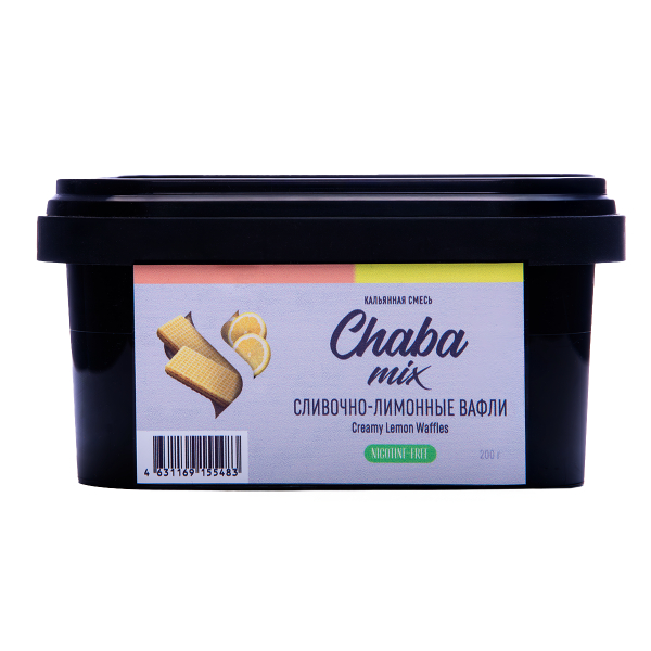 Бестабачная смесь Chaba Сливочно Лимонные Вафли 200 грамм в Екатеринбурге