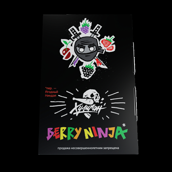 Табак Хулиган Berry Ninja Лесные Ягоды 25 грамм в Екатеринбурге