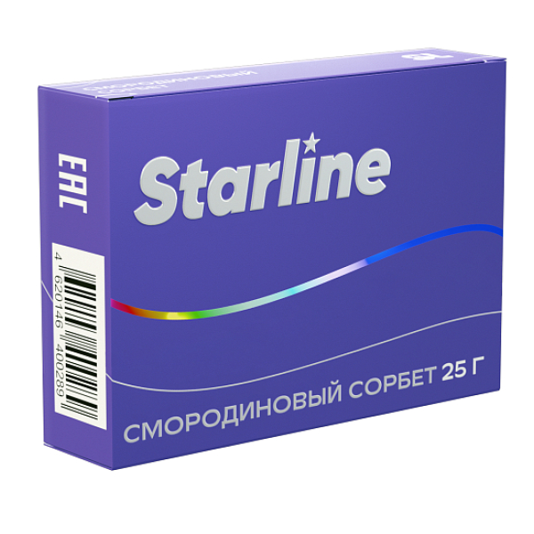 Табак Starline Смородиновый Сорбет 25 грамм в Екатеринбурге