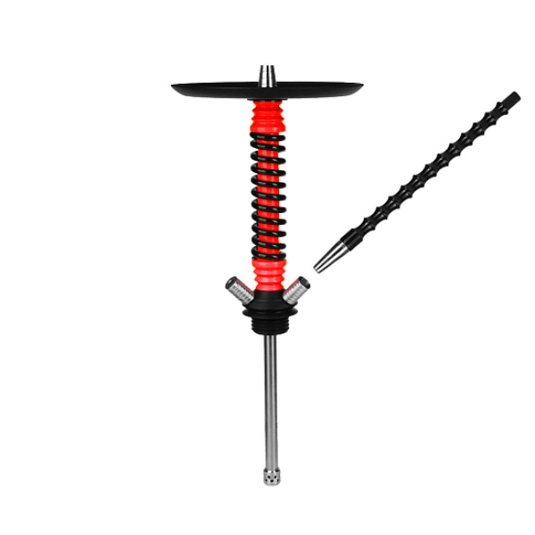 Кальян Mamay Customs V3  Coilovers Mini Красно Черный в Екатеринбурге