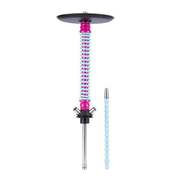 Кальян Mamay Customs Coilovers Фуксия Мята   Грав. Черепа в Екатеринбурге