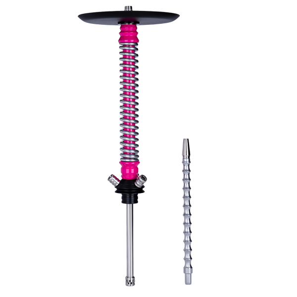 Кальян Mamay Customs Coilovers Фуксия Хром в Екатеринбурге